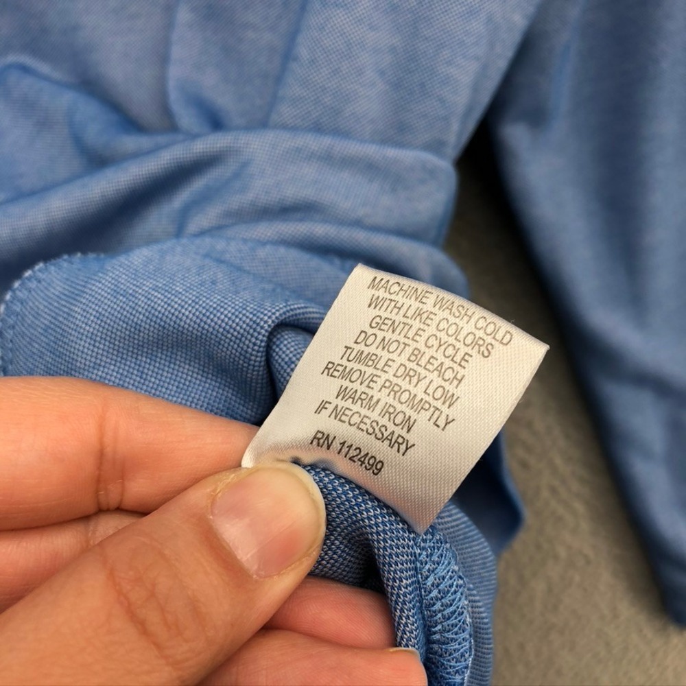 TailorByrd Hoodie Mens Large Adult Blue Modal Blend Long Sleeve Pullover Logo - Picture 7 of 10